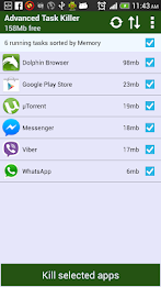 Advanced Task Killer - Free by PakSoftwares poster 1