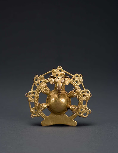 Bell Pendant with Animal Motifs