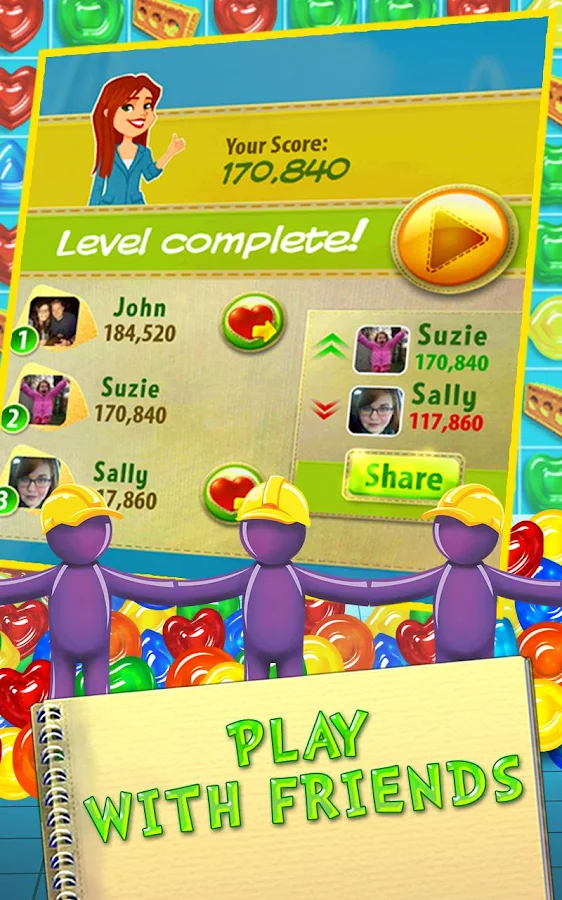 Gummy Drop! - screenshot