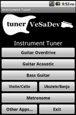 Tuner and metronome