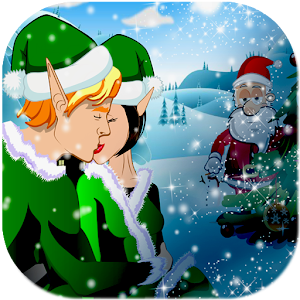 Christmas Elves Kissing for PC and MAC