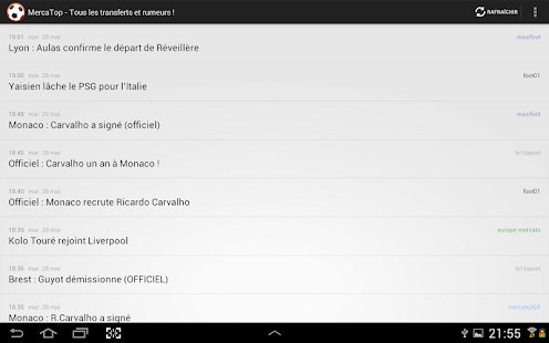 Soccer-Transfers & Rumors ! Screenshots 7