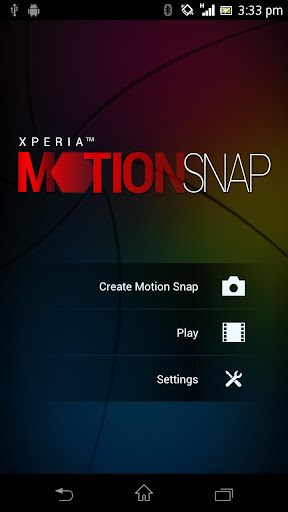 Xperia™ Motion Snap