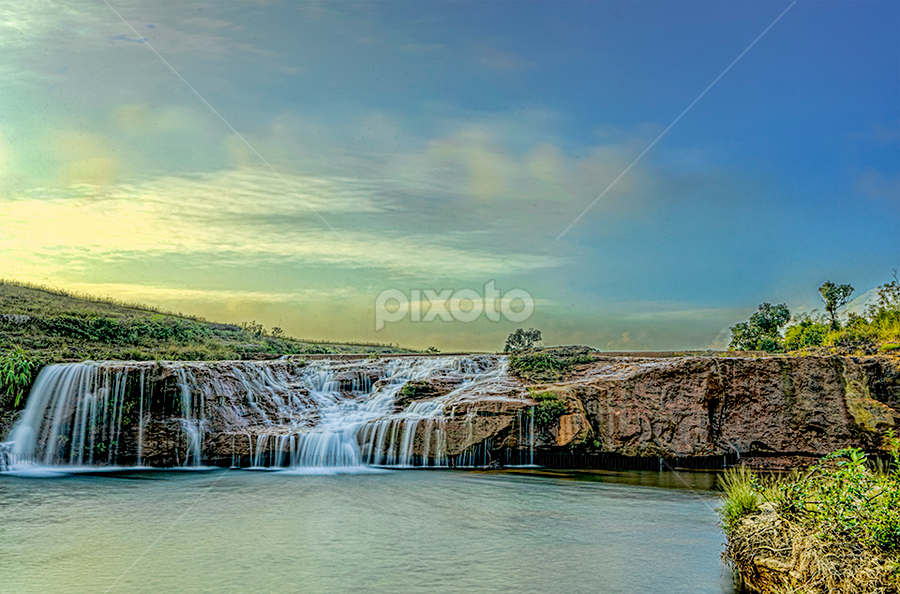 900px x 594px - Thlumuwi Falls, Jaintia Hills District, Meghalaya | Waterscapes |  Landscapes | Pixoto