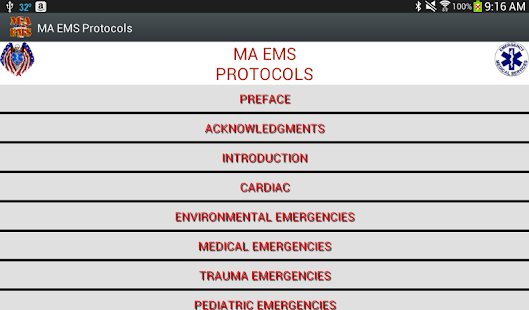 MA EMS Protocols Screenshots 0