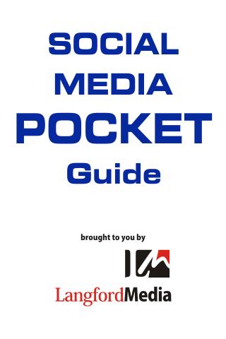 Social Media Pocket Guide
