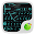 GO Keyboard Black Cyan Theme Download on Windows