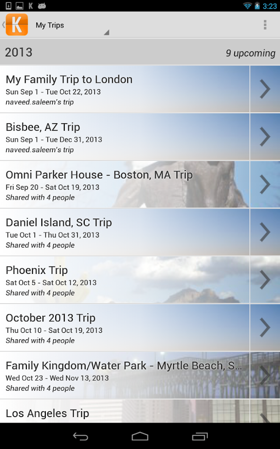 KAYAK Flights, Hotels & Cars screenshot