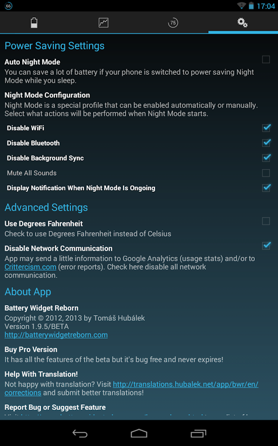 Battery Widget Reborn - screenshot