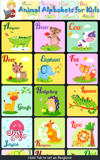 Animal Alphabets A to Z