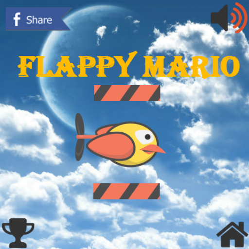 【免費休閒App】Flappy Mario-APP點子