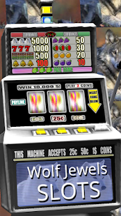 Free Download 3D Wolf Jewels Slots APK for Android