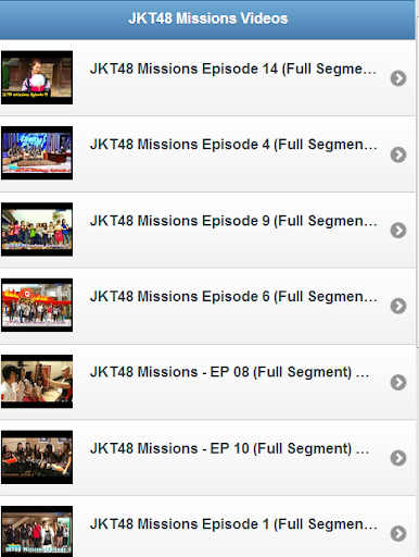 JKT48 Missions Videos