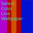 Select Color Live Wallpaper mobile app icon