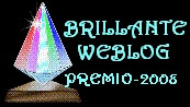 Brillante Weblog award