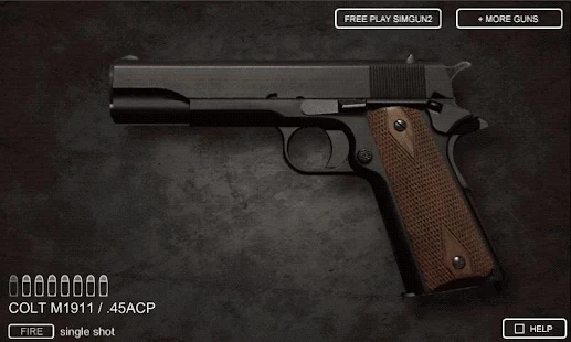 Sim Gun M1911