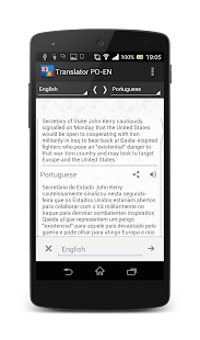 Download Portuguese-English translator APK