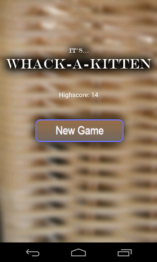 Whack A Kitten