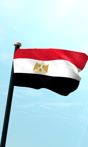 Egypt Flag 3D Free Wallpaper