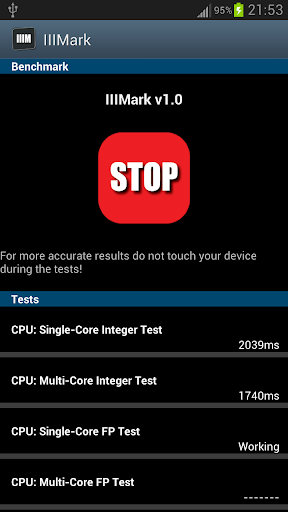 MultiCore Benchmark - IIIMark