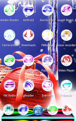 NEXT LAUNCHER NEW YEAR THEME