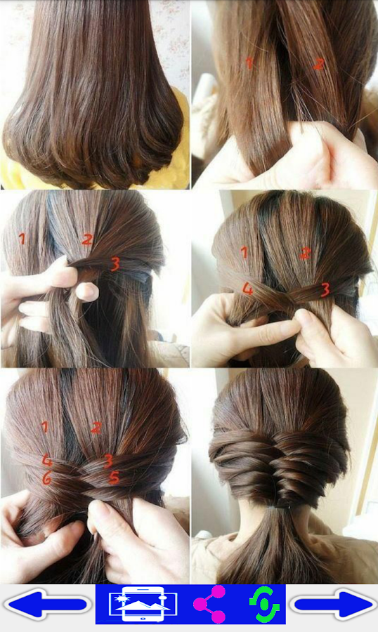 Hairstyle App Step By Step