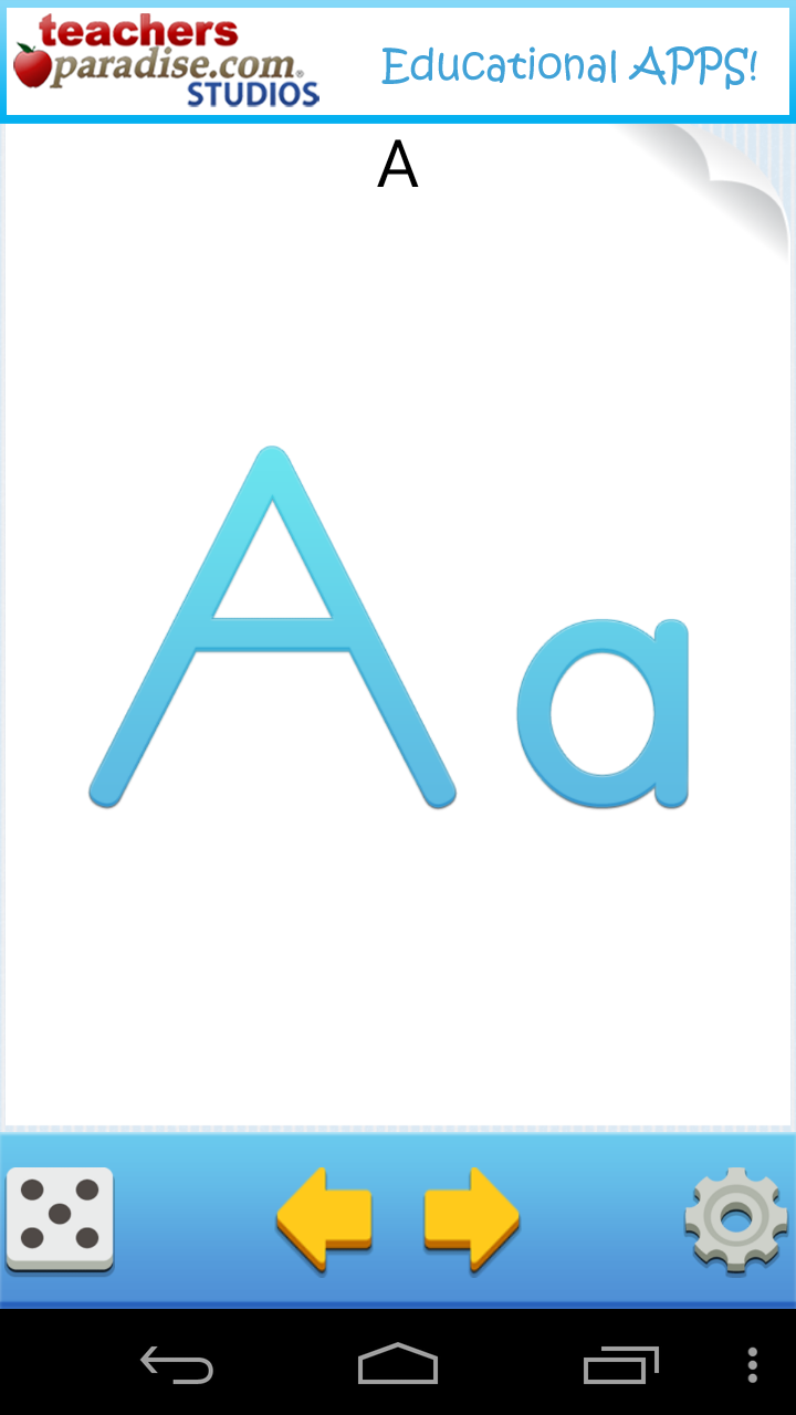 Alfabeto Spanish Alphabet Screen 2