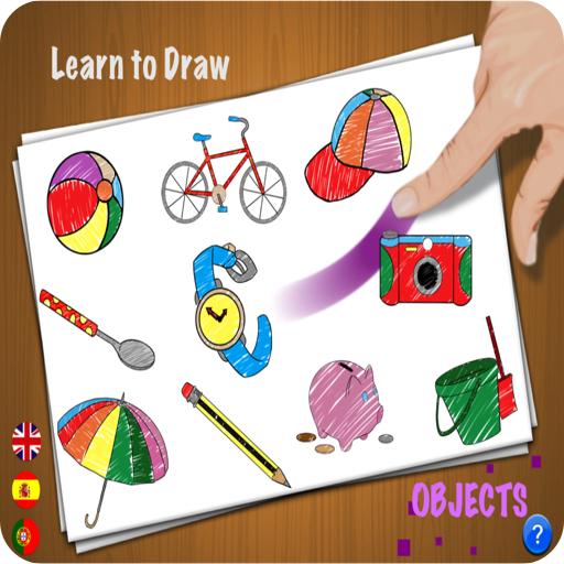 Learn to Draw - Objects LOGO-APP點子