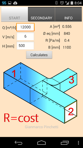 【免費商業App】Duct Calc pressure drop method-APP點子