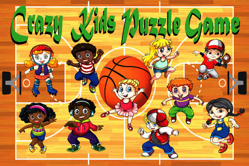 Crazy Kids Puzzle Game