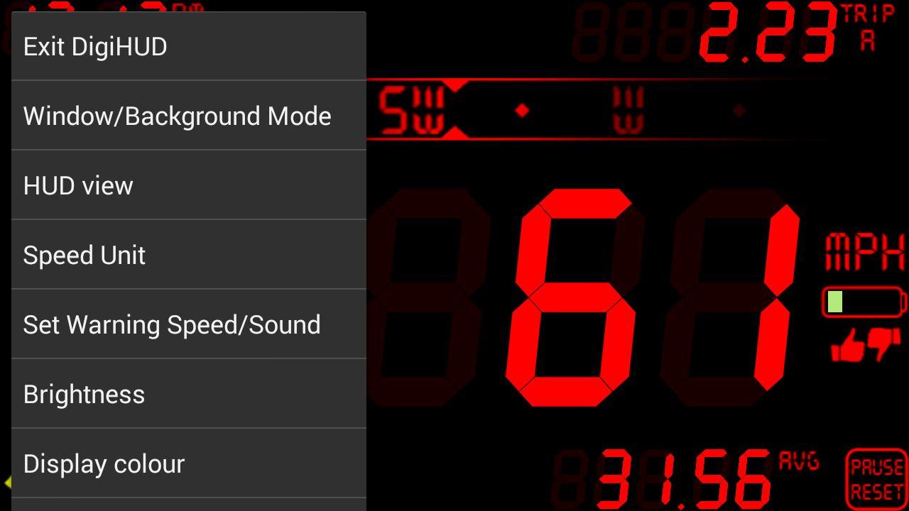 DigiHUD Speedometer Android Apps on Google Play