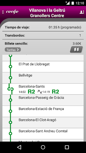 【免費交通運輸App】Renfe Cercanias-APP點子