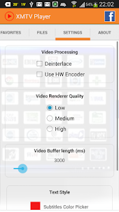 XMTV Player - screenshot thumbnail