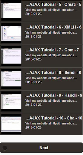 【免費教育App】AJAX Video Tutorials-APP點子