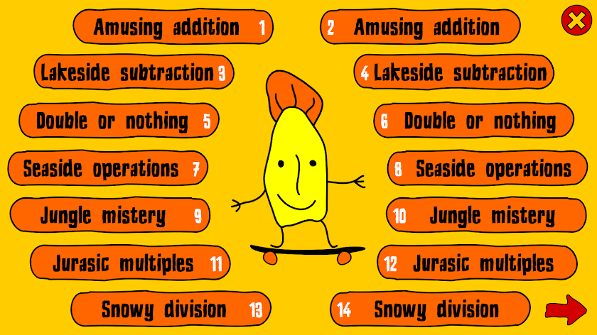 Aek in the Math Monsterland + Screen 2