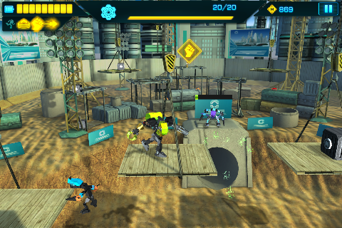   LEGO® Hero Factory Invasion: captura de tela 