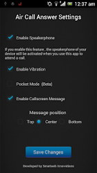 Air Call Answer