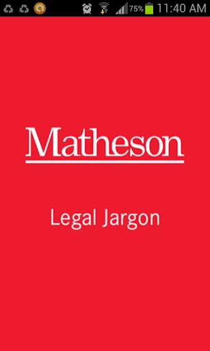 Legal Jargon