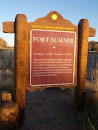 Fort Sumner Historical Marker