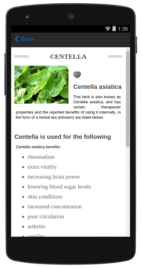 Medicinal Herbal Teas Screen 3