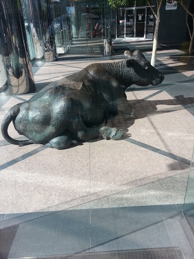Joe Fafard Cow Sculpture
