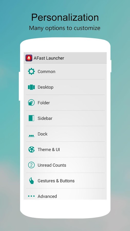 AFast Launcher -- Fast, Small - screenshot
