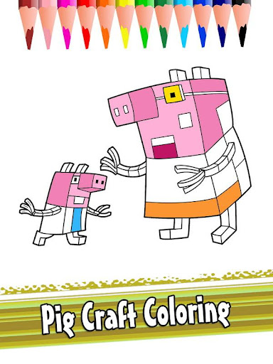 Peppa Craft Coloring