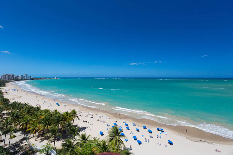 A swimming cove in the Condado neighborhood of Puerto Rico.