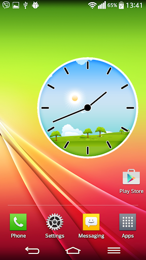 免費下載個人化APP|Sunny Spring Clock app開箱文|APP開箱王