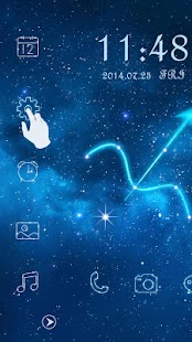 (FREE) Starlight Locker Theme Screenshots 0