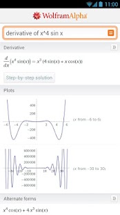 WolframAlpha - screenshot thumbnail