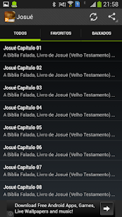 Josué Bíblia Falada Áudio Screenshots 6
