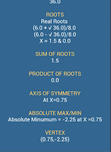 Free Download Quadratic Equation plus APK