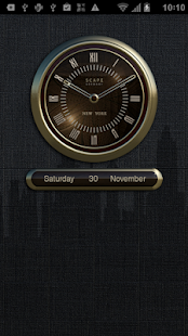Free NEW YORK Designer Clock Widget APK for PC